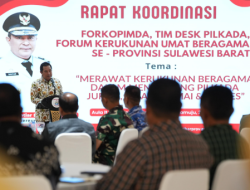 Jelang Pilkada Serentak 2024, Pemprov Sulbar Gelar Rakor Bersama Forkopimda, Tim Desk Pilkada, dan FKUB