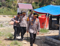 Kapolda Sulbar Tinjau Pembangunan Mako Polsek Budong-Budong