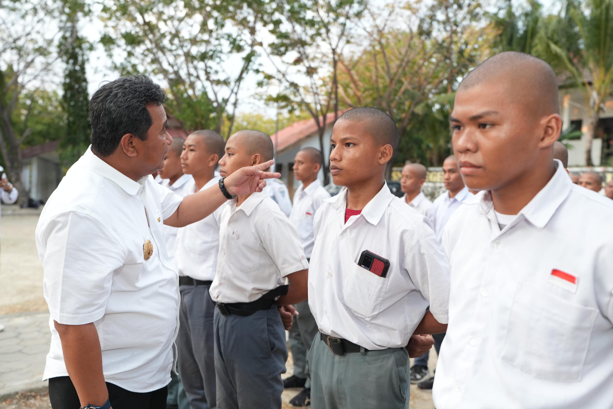 SMK 3 Majene Didorong Pj Gubernur Sulbar untuk Ciptakan Ekosistem Bisnis Budidaya Ikan Tawar