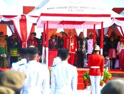 Pertama Kalinya, Upacara HUT ke-79 RI Digelar di Pantai Manakarra Mamuju