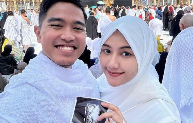 Kaesang dan istri. (Instagram Kaesang Pangarep)