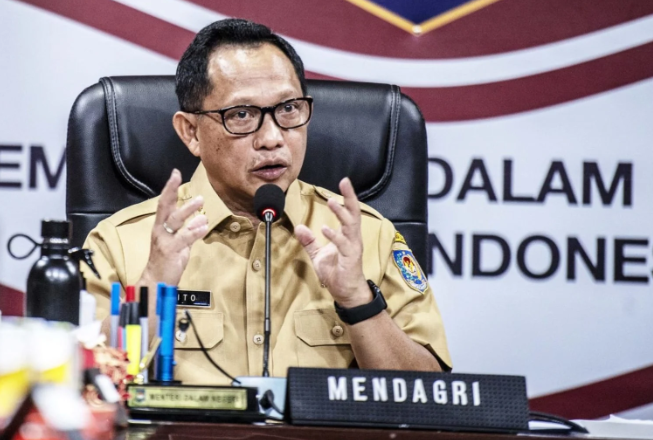 Menteri Dalam Negeri (Mendagri) Muhammad Tito Karnavian