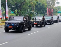 Kirab Bendera Pusaka dan Naskah Proklamasi dari Monas ke Ibu Kota Nusantara