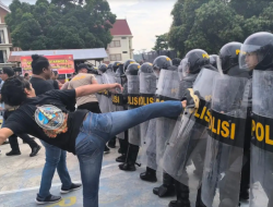 Jelang Pilkada 2024, Polres Majene Perkuat Kesiapan Pengamanan dengan Latihan Sispamkota