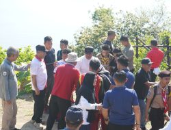 Pj Gubernur Sulbar Bahtiar Baharuddin Gelar Hiking Bersama Ratusan Siswa di Bukit Sukun Bhayangkara