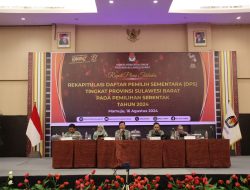 KPU Sulbar Tetapkan 1.013.601 Pemilih Sementara untuk Pemilu 2024