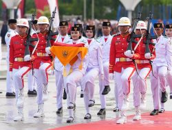 Pantai Manakarra Jadi Ikon Baru Upacara Kenegaraan di Sulbar