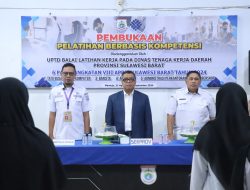 Sekprov Sulbar Buka Pelatihan Berbasis Kompetensi Angkatan VIII 2024, Tekankan Pentingnya Profesionalitas