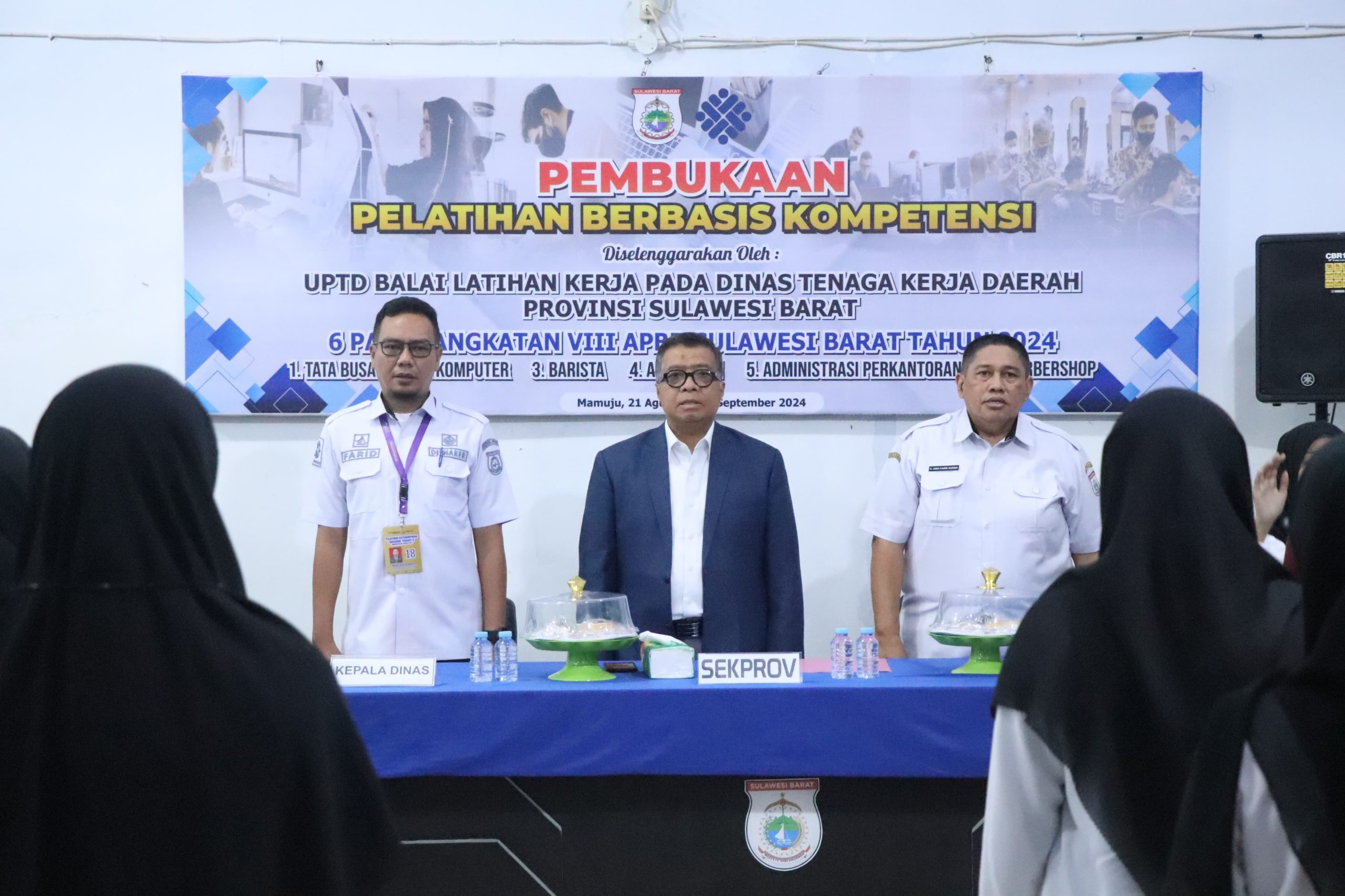 Pelatihan Kompetensi Angkatan VIII 2024 di Sulbar: Sekprov Muhammad Idris Tekankan Pentingnya Profesionalitas