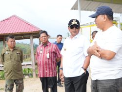 Pj Gubernur Sulbar Kunjungi Pekebun Durian Polman, Dorong Pengembangan Ekosistem Durian