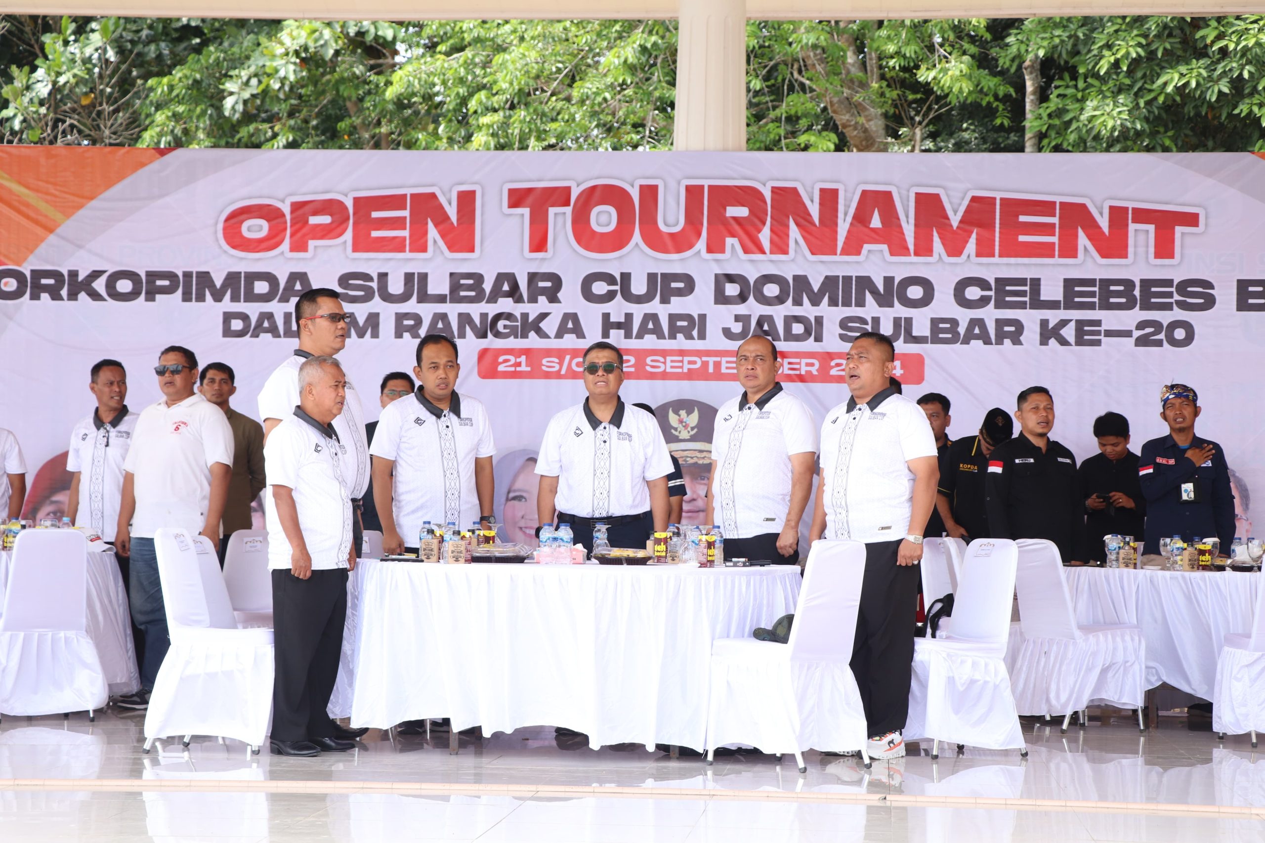 Sekprov Sulbar Buka Event Turnamen Domino Forkopimda Sulbar Cup Celebes-Borneo 2024