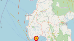 Gempa Magnitudo 2.1 Guncang Sulawesi Barat, Terdeteksi di Barat Daya Polewali Mandar