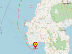 Gempa Guncang Sulbar, Terdeteksi di Barat Daya Polewali Mandar