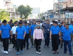 Hadiri Jalan Sehat Rangkaian Pekan Keselamatan Jalan, Pj Gubernur Sulbar Tekankan Pentingnya Konektivitas Sulawesi Barat dengan IKN