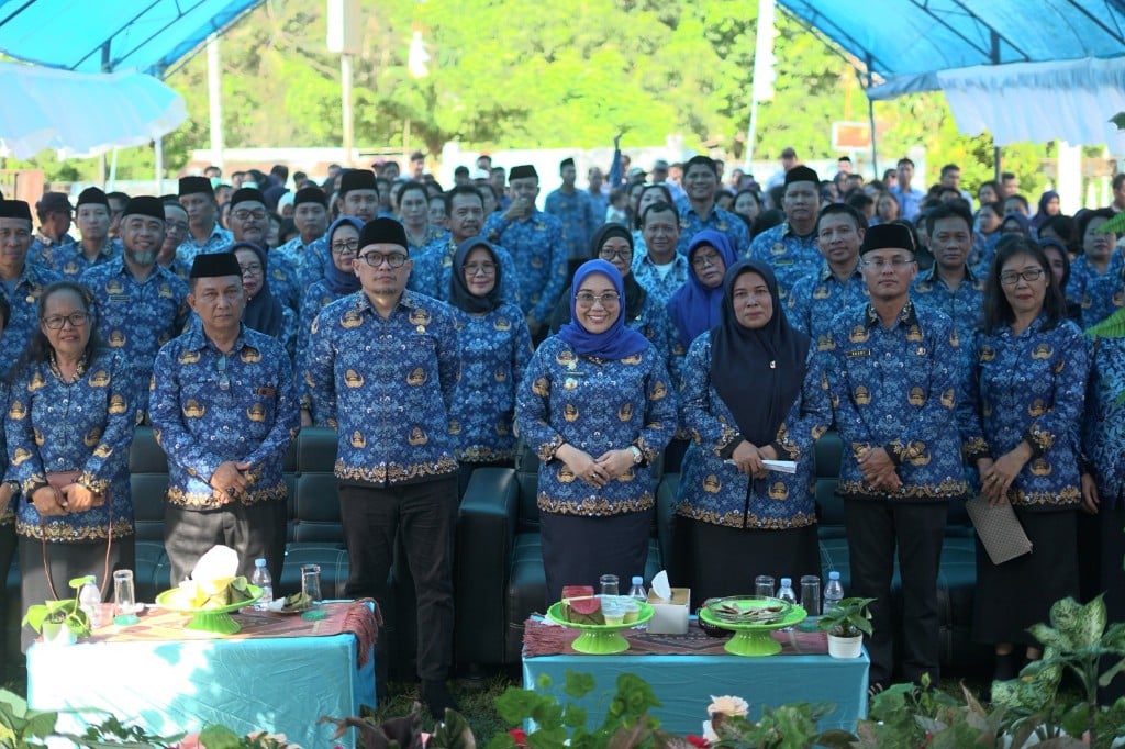 Bupati Mamuju Kukuhkan Pengurus Korpri di Kalumpang dan Bonehau, Apresiasi Loyalitas ASN