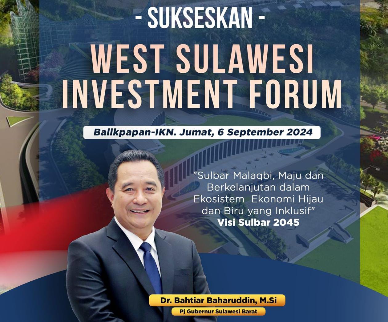 Pemprov Sulbar Fasilitasi Pertemuan Pengusaha di West Sulawesi Investment Forum