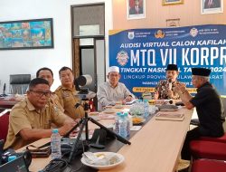 Hari Kedua Audisi MTQ Korpri Sulbar: Seleksi Lima Cabang Menuju MTQ Nasional 2024