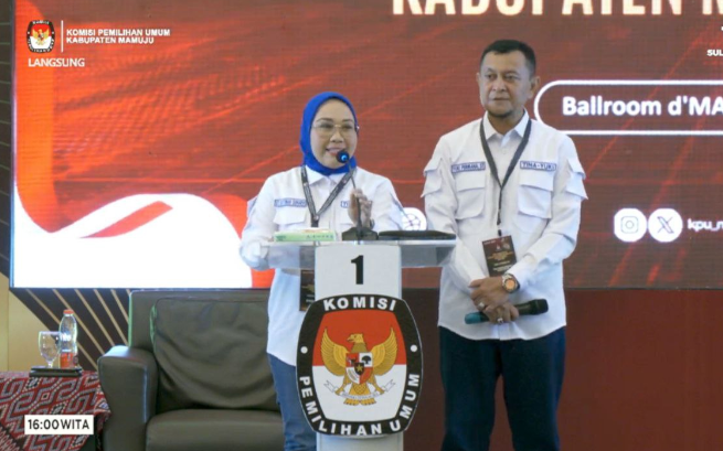 Tina-Yuki Tampil Memukau Saat Sampaikan Visi Misi di Debat Publik Pertama