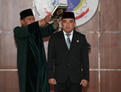 Bahtiar Baharuddin Lantik Amujib Sebagai Pj Sekprov Sulbar