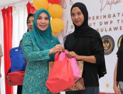 Pj Ketua PKK Sulbar Kunjungi Lapas Perempuan di Mamuju, Rangkain Peringatan Hari Ibu dan Dharma Wanita