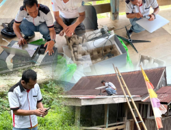 Dinas Kominfo Sulbar Pemasangan Bantuan Perangkat Jaringan Internet Via Satelit di Tabulahan Mamasa