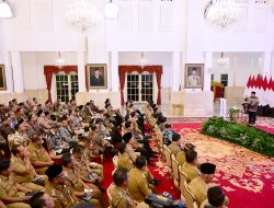 Pj Gubernur Bahtiar Hadir Saat Presiden RI Penyerahan DIPA Bersama Menteri dan Kepala daerah Lainnya