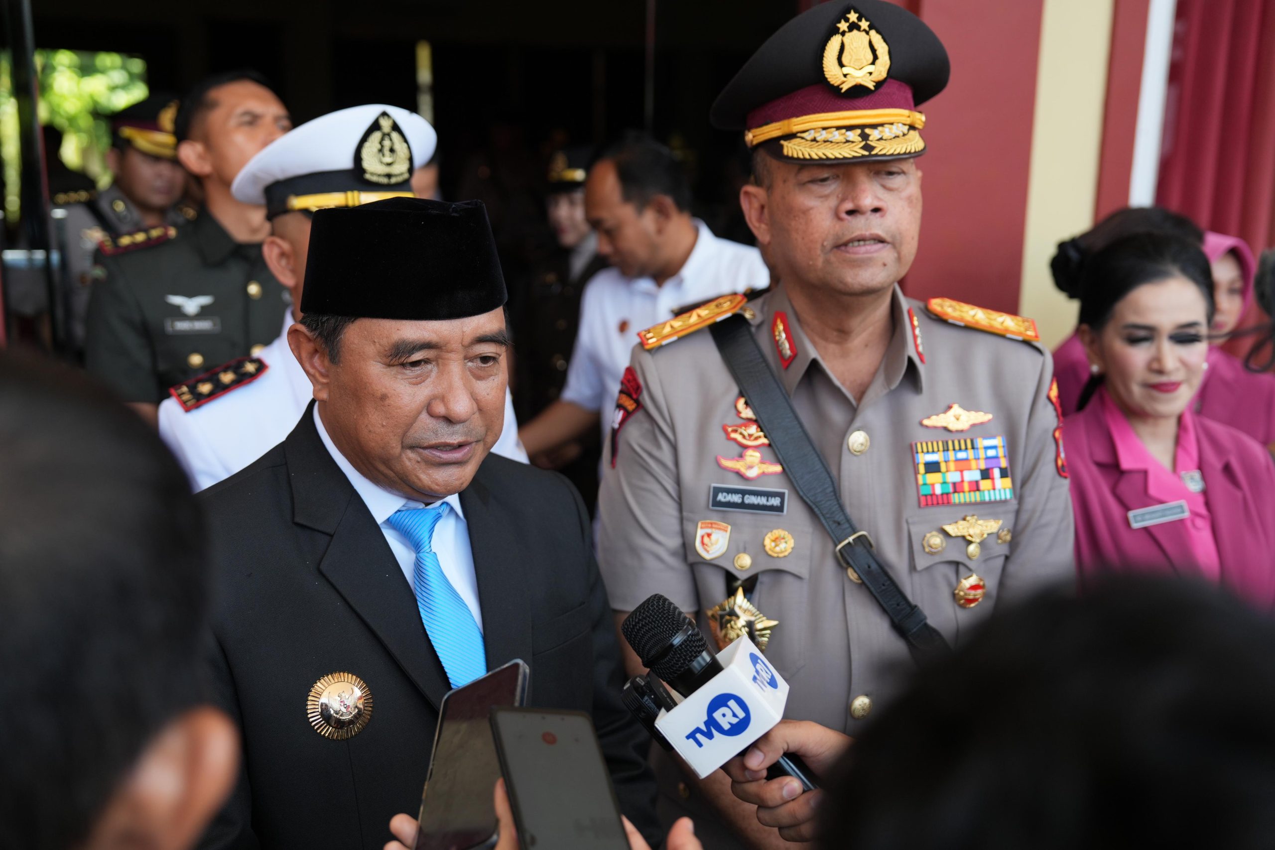 Hadiri Upacara Penutupan Pendidikan Pembentukan Bintara Polri, Pj Gubernur Bahtiar: Syarat Membangun Sulbar Adalah Daerah Aman