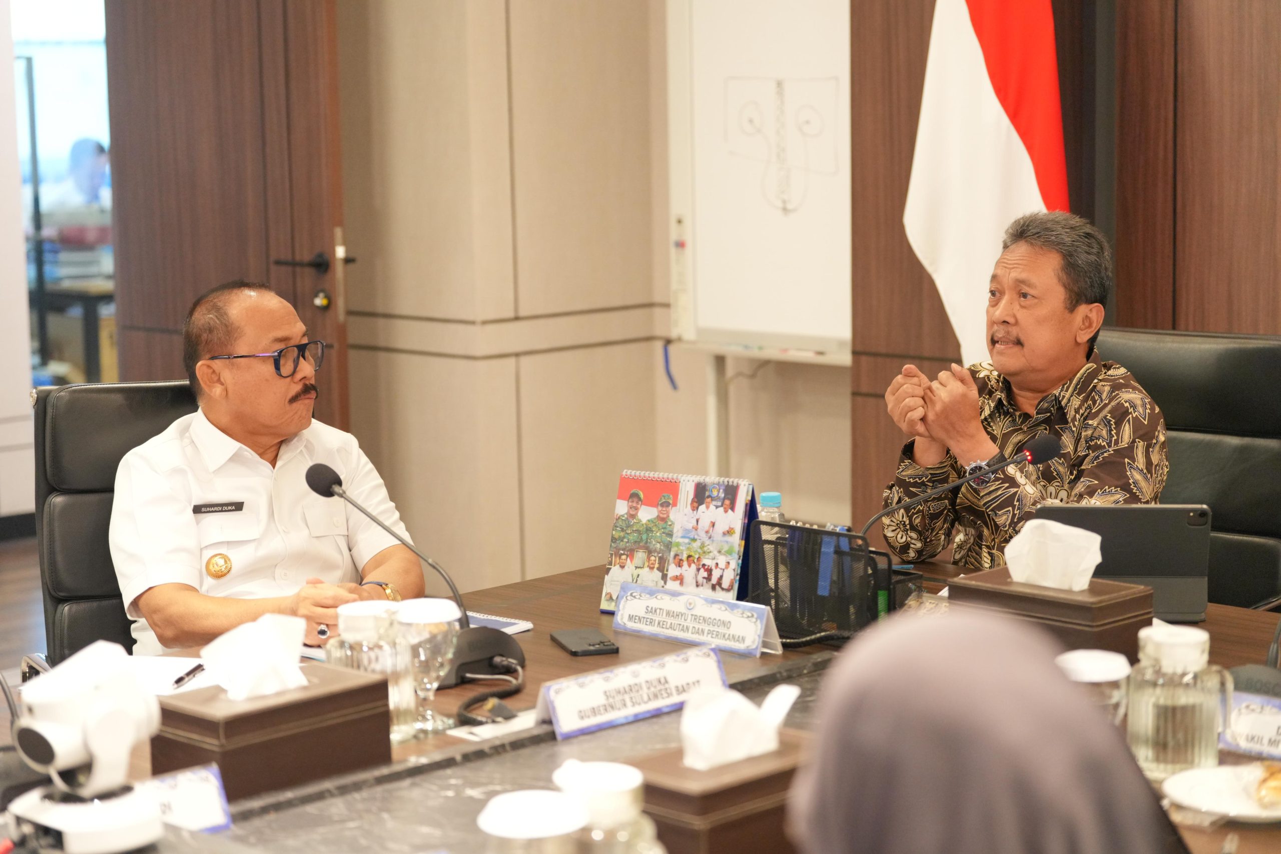 Sulbar Menghadap Laut: Gubernur SDK dan Bupati Kompak Dorong Ekonomi Biru di Hadapan Menteri KKP RI
