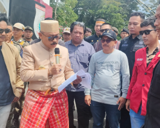 Temui Unjuk Rasa, SDK: Pemerintah Terbuka untuk Dialog dan Menindaklanjuti Isu yang Disampaikan