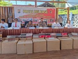Pemprov Sulbar dan Polda Perkuat Sinergi, Berantas Peredaran Rokok Ilegal di Pasaran