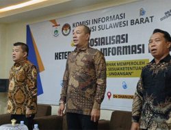 Wujudkan Visi Misi Gubernur, KI Sulbar Bentuk PPID Hingga Tingkat Desa